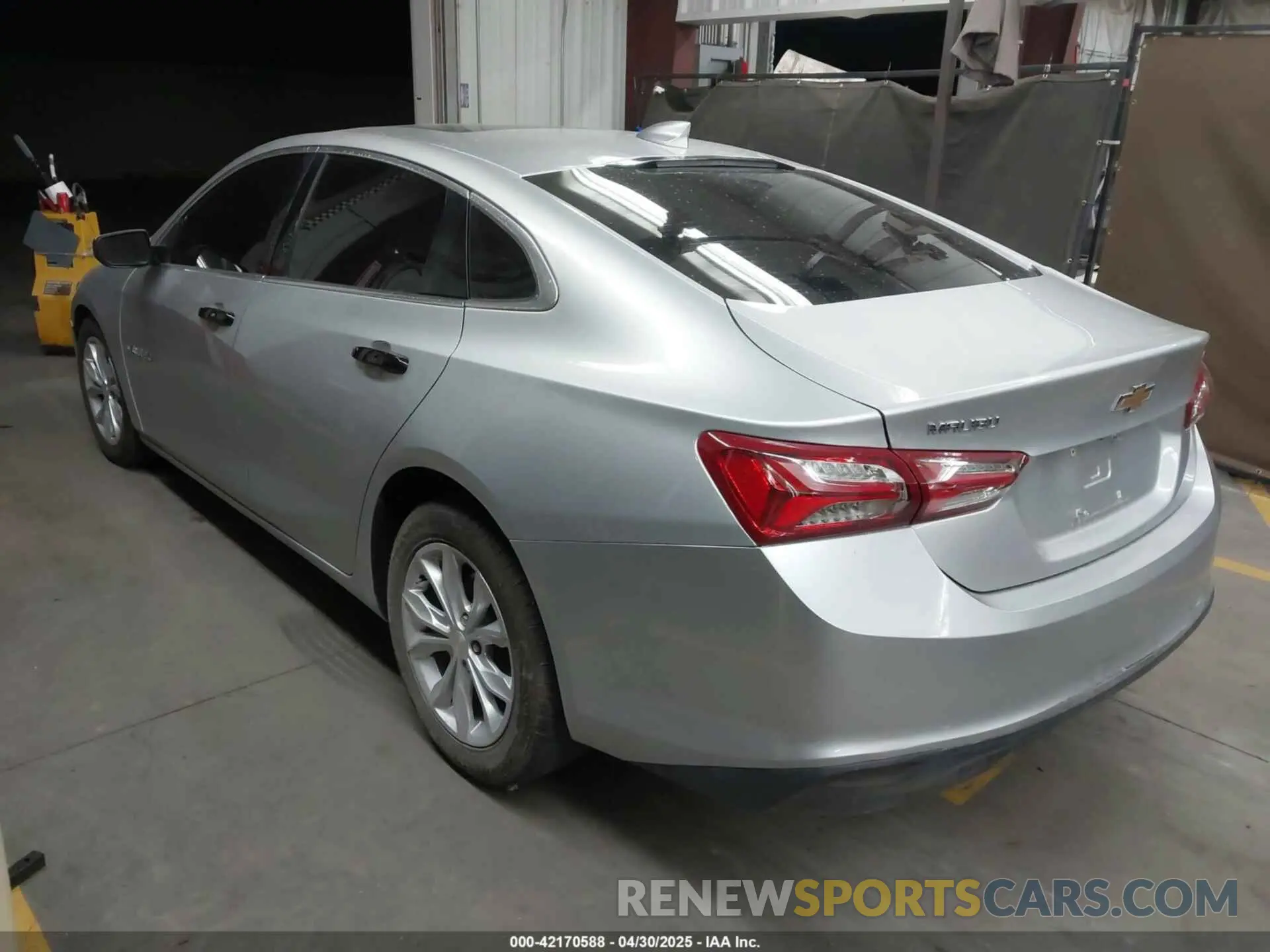 3 Photograph of a damaged car 1G1ZD5ST3LF103066 CHEVROLET MALIBU 2020