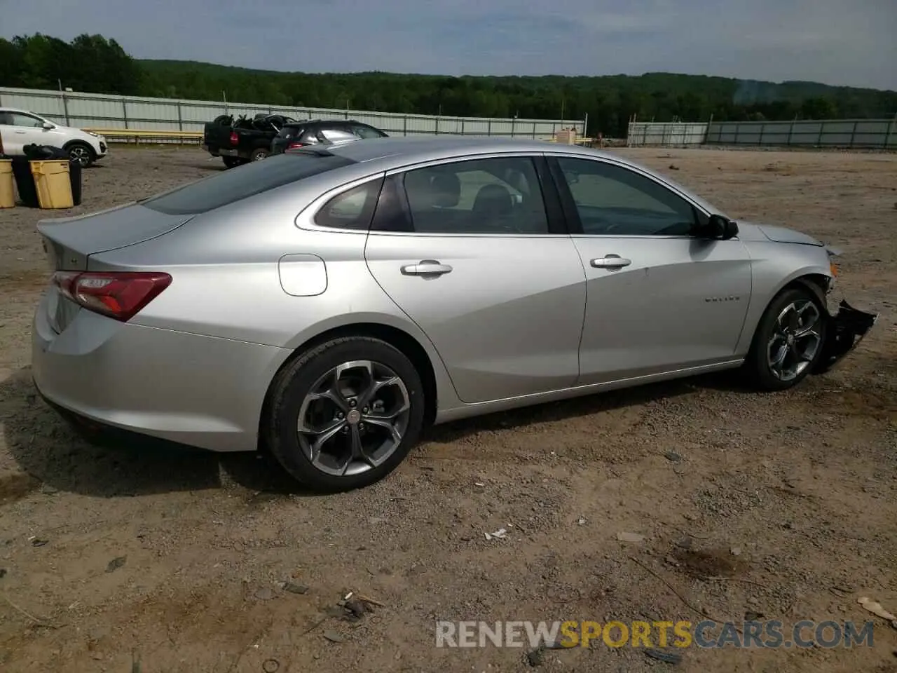 3 Photograph of a damaged car 1G1ZD5ST3LF103651 CHEVROLET MALIBU 2020