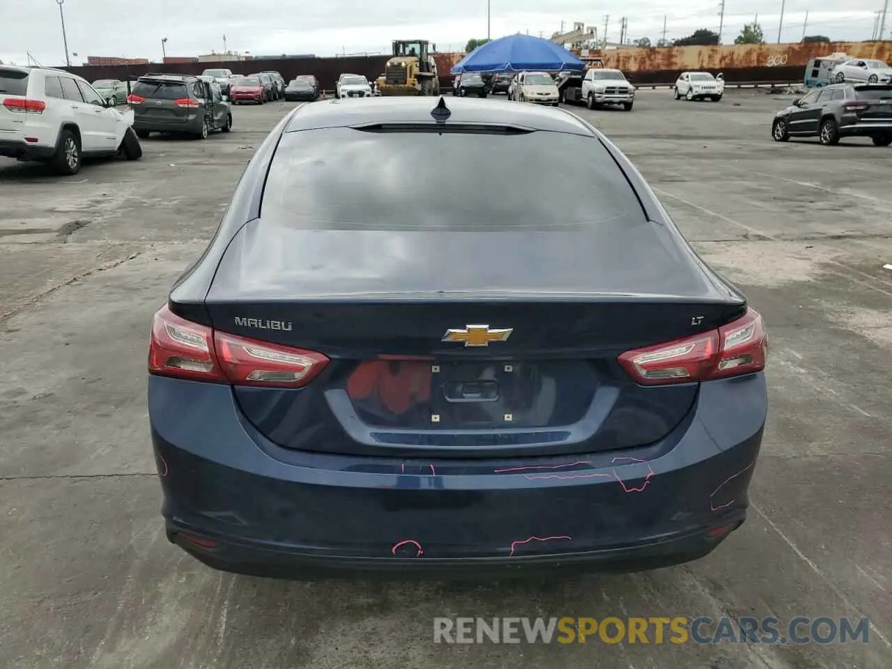 6 Фотография поврежденного автомобиля 1G1ZD5ST3LF104069 CHEVROLET MALIBU 2020