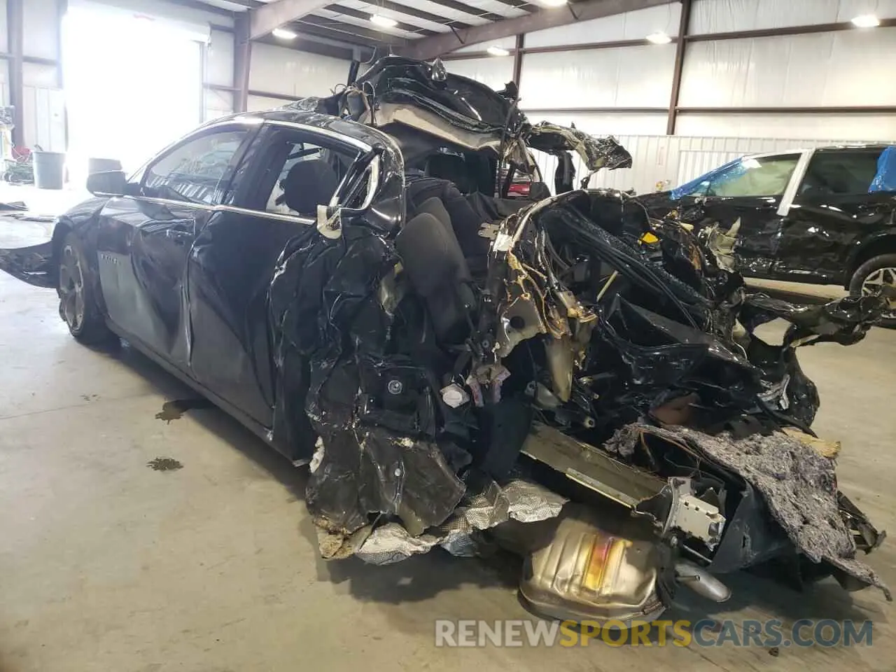 3 Photograph of a damaged car 1G1ZD5ST3LF117419 CHEVROLET MALIBU 2020
