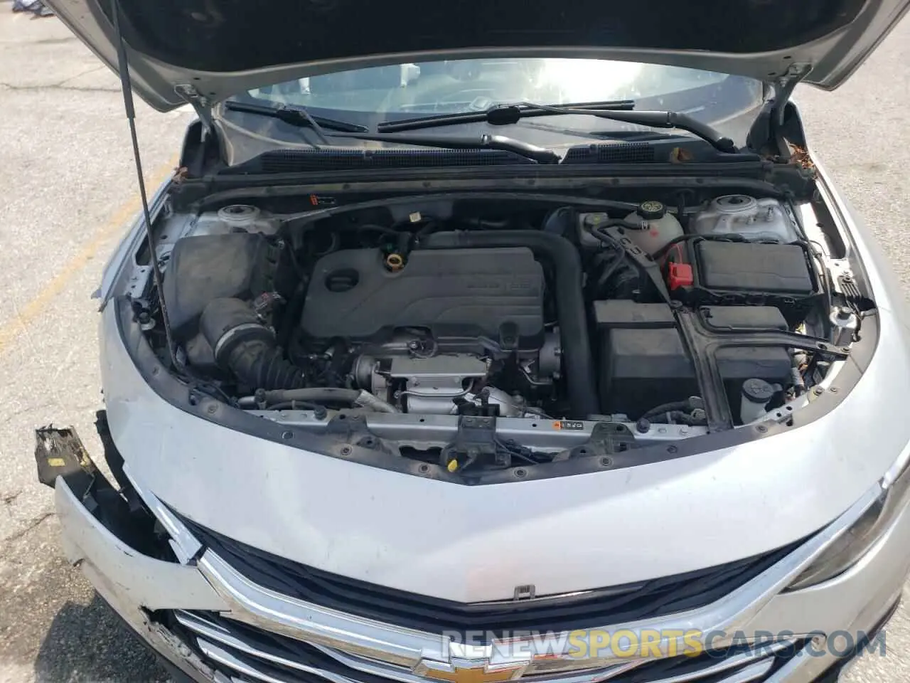 11 Фотография поврежденного автомобиля 1G1ZD5ST3LF122300 CHEVROLET MALIBU 2020