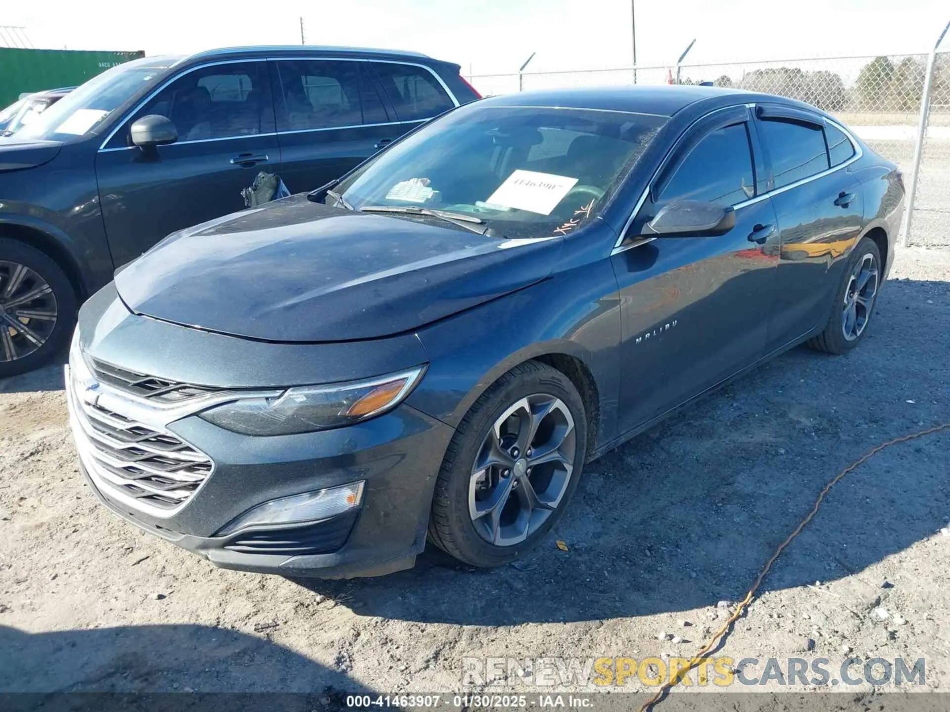 2 Photograph of a damaged car 1G1ZD5ST3LF148783 CHEVROLET MALIBU 2020