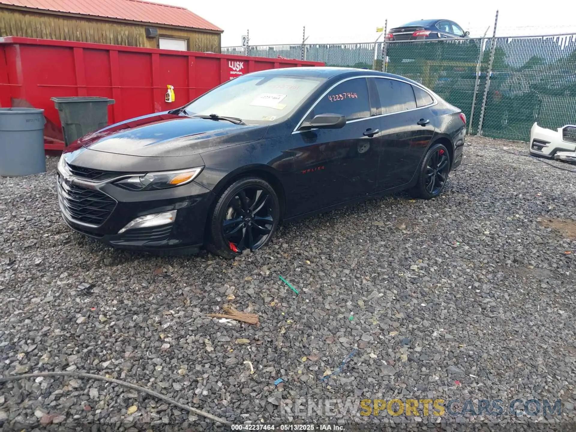 2 Photograph of a damaged car 1G1ZD5ST3LF157760 CHEVROLET MALIBU 2020