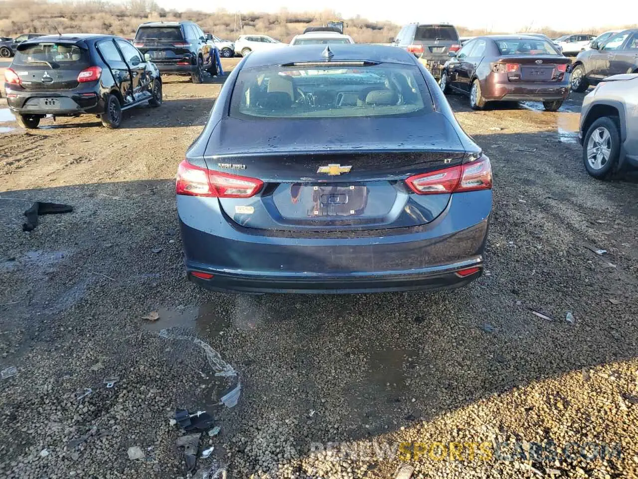 6 Фотография поврежденного автомобиля 1G1ZD5ST4LF006295 CHEVROLET MALIBU 2020