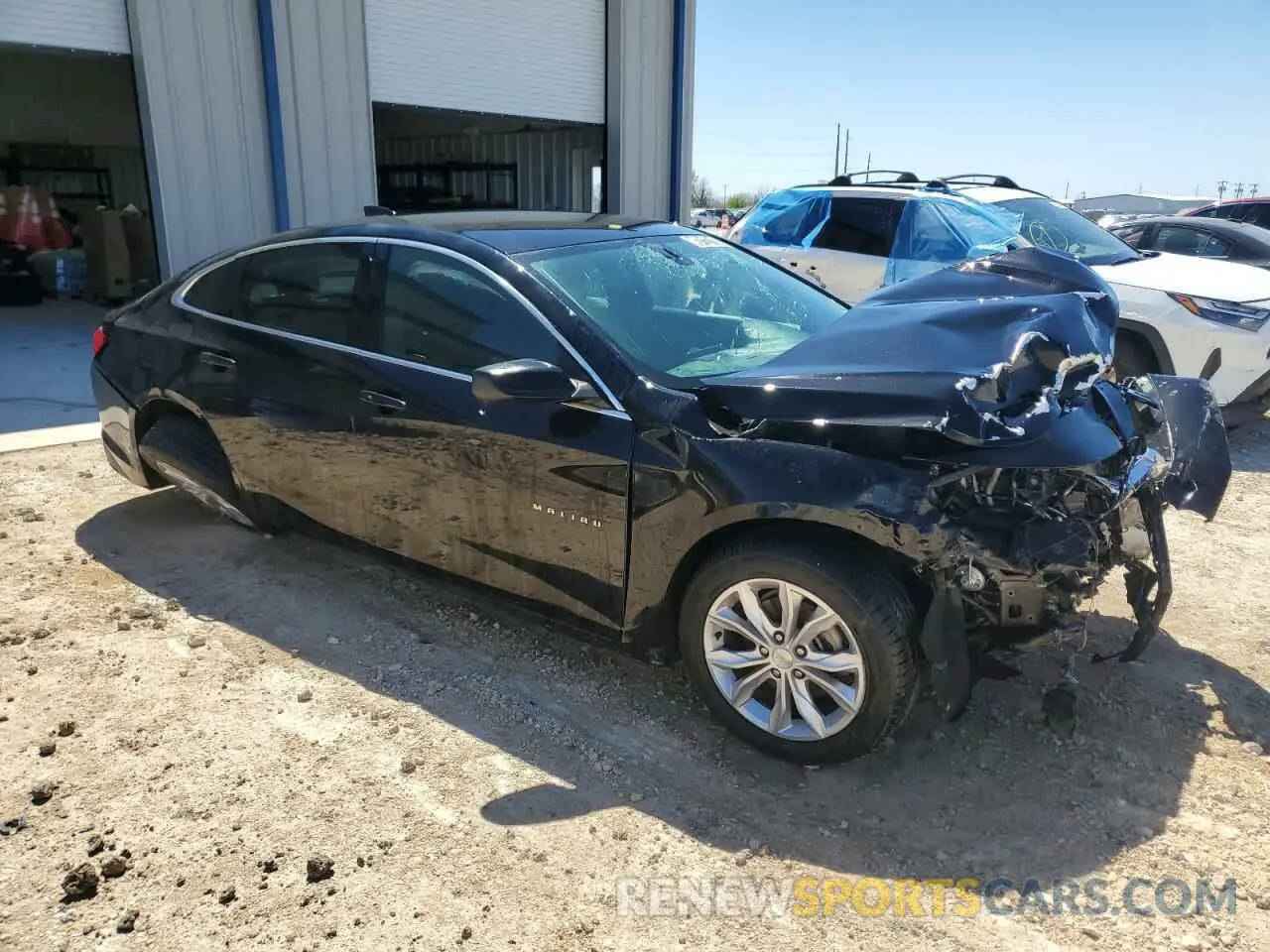 4 Photograph of a damaged car 1G1ZD5ST4LF015949 CHEVROLET MALIBU 2020