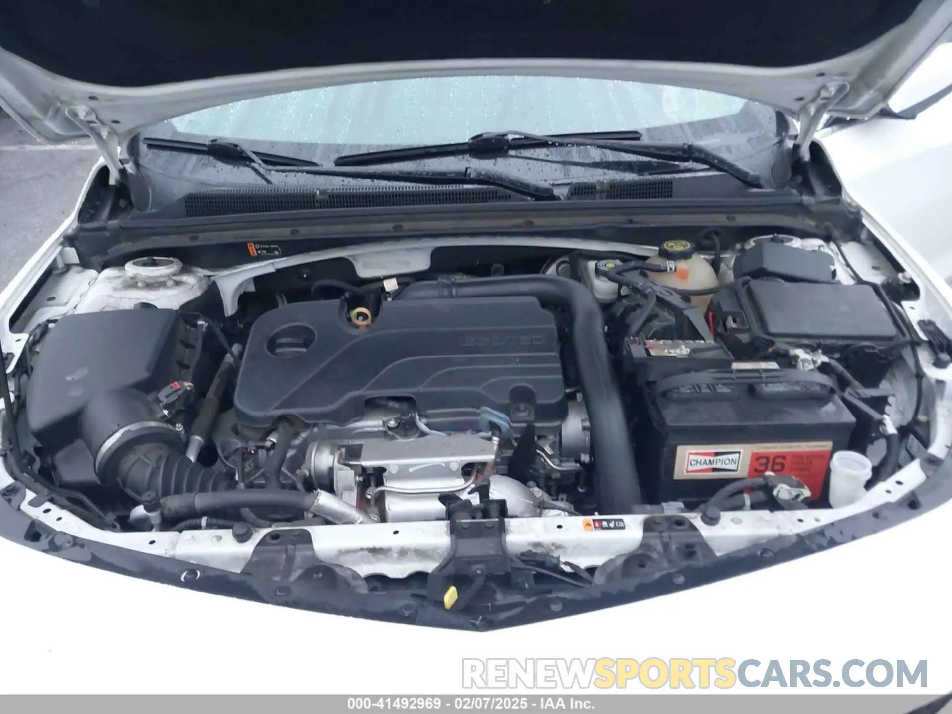 10 Photograph of a damaged car 1G1ZD5ST4LF017054 CHEVROLET MALIBU 2020