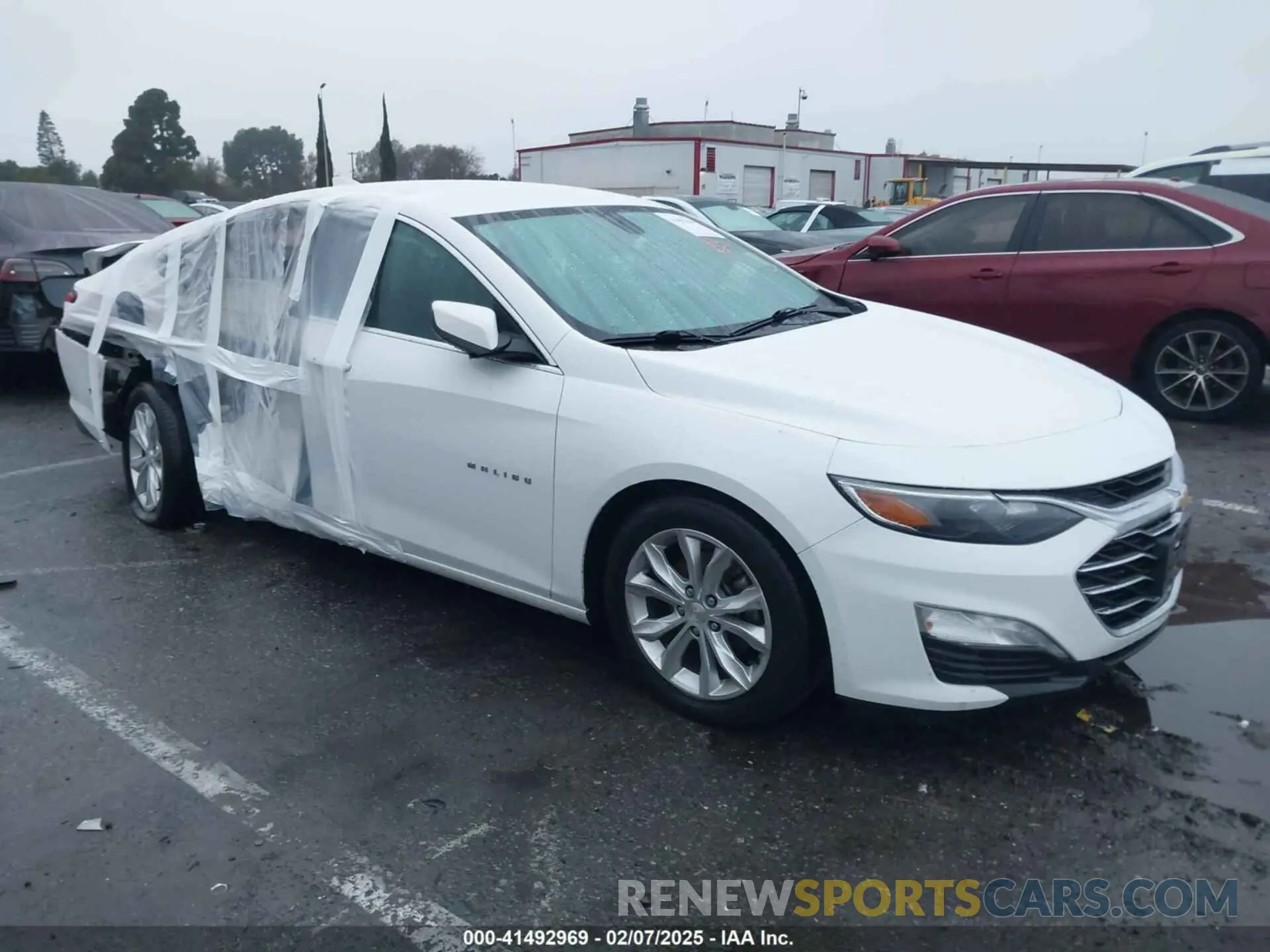 13 Photograph of a damaged car 1G1ZD5ST4LF017054 CHEVROLET MALIBU 2020
