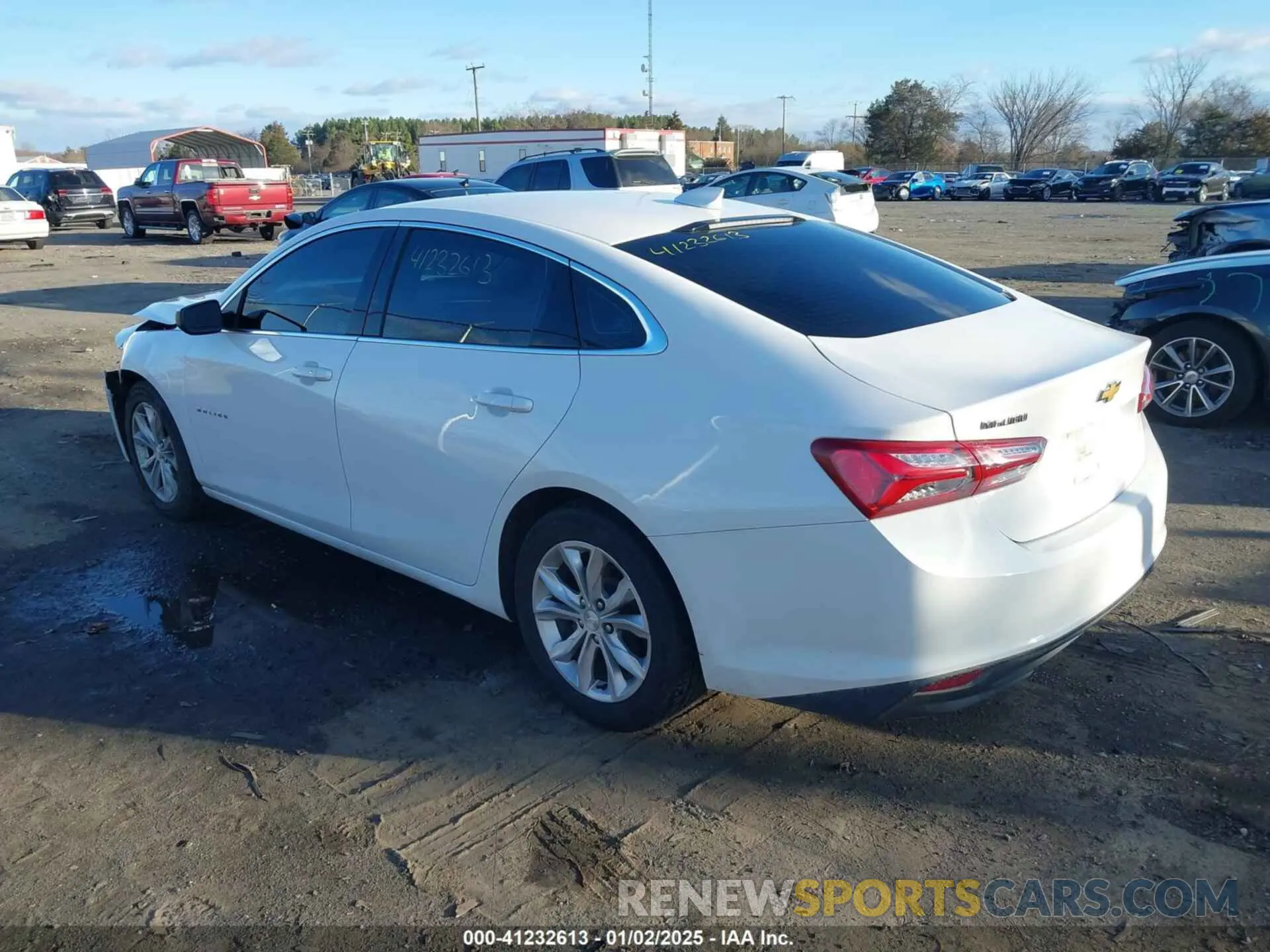 3 Фотография поврежденного автомобиля 1G1ZD5ST4LF025526 CHEVROLET MALIBU 2020