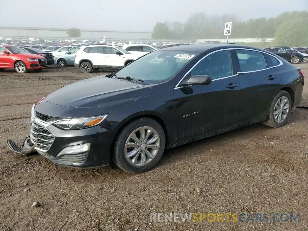 1 Photograph of a damaged car 1G1ZD5ST4LF062608 CHEVROLET MALIBU 2020