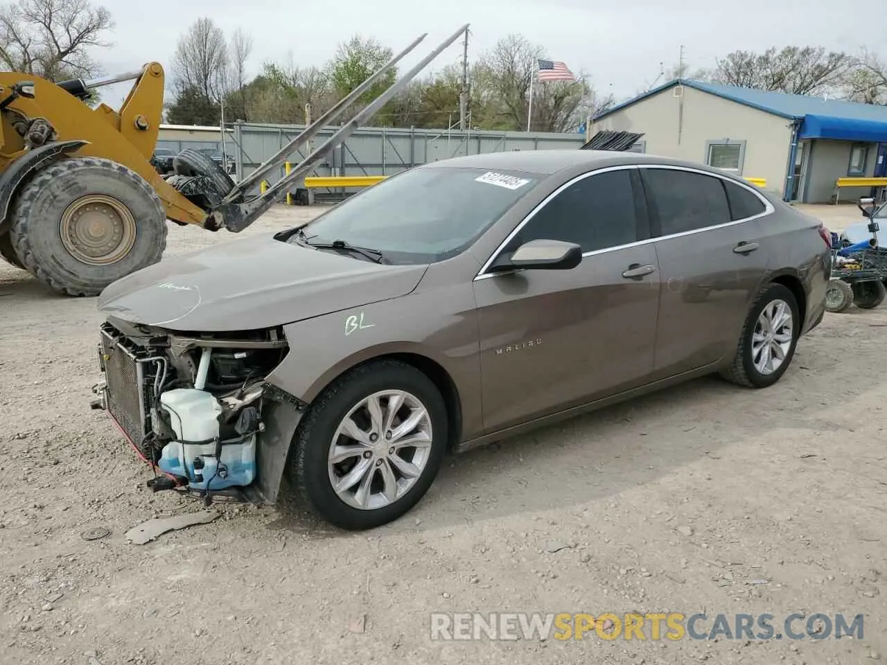 1 Photograph of a damaged car 1G1ZD5ST4LF065668 CHEVROLET MALIBU 2020