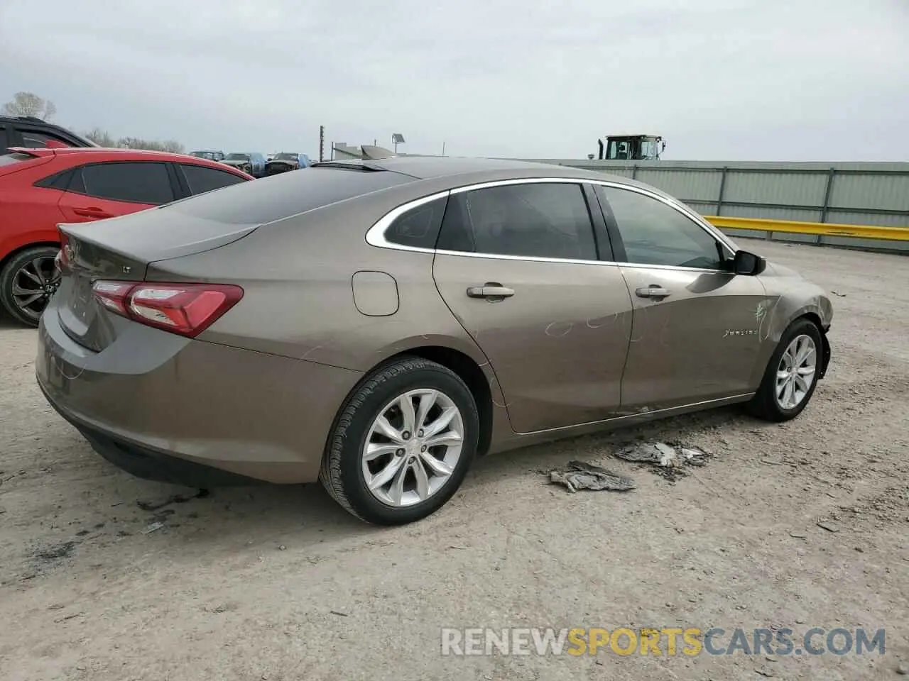 3 Photograph of a damaged car 1G1ZD5ST4LF065668 CHEVROLET MALIBU 2020