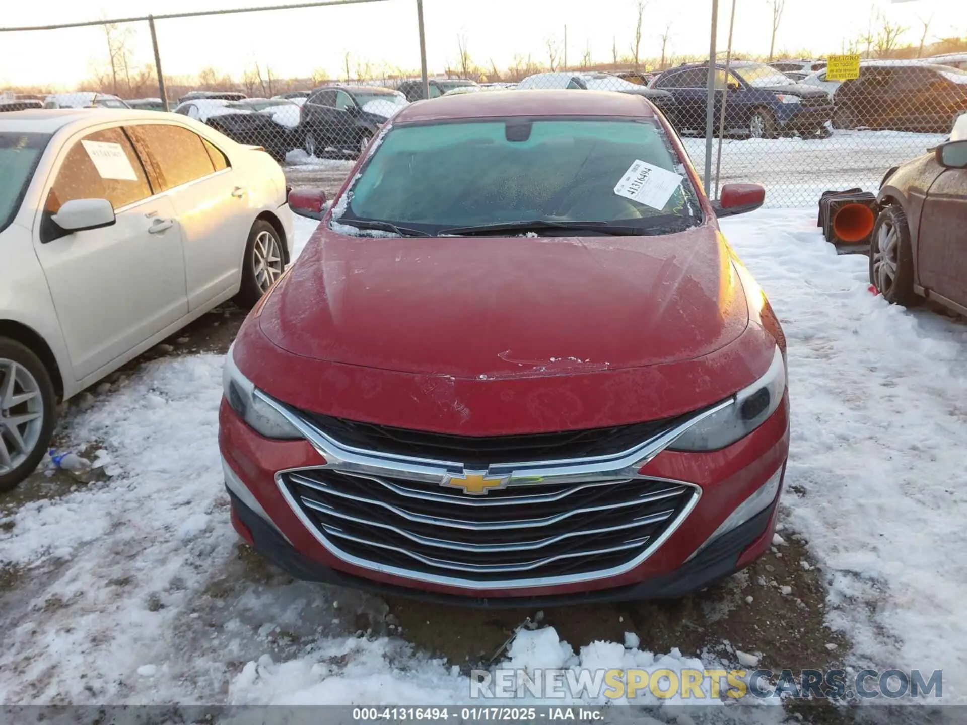 13 Photograph of a damaged car 1G1ZD5ST4LF077173 CHEVROLET MALIBU 2020