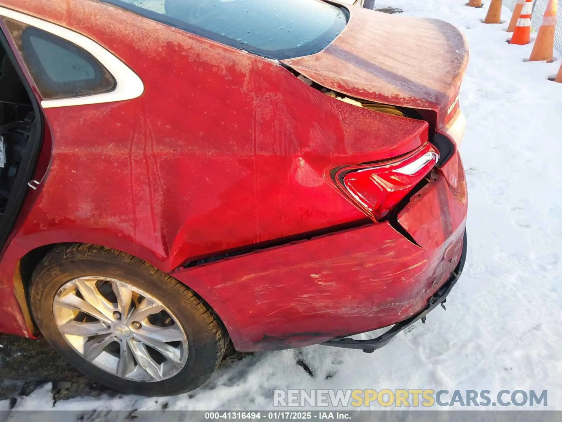6 Photograph of a damaged car 1G1ZD5ST4LF077173 CHEVROLET MALIBU 2020