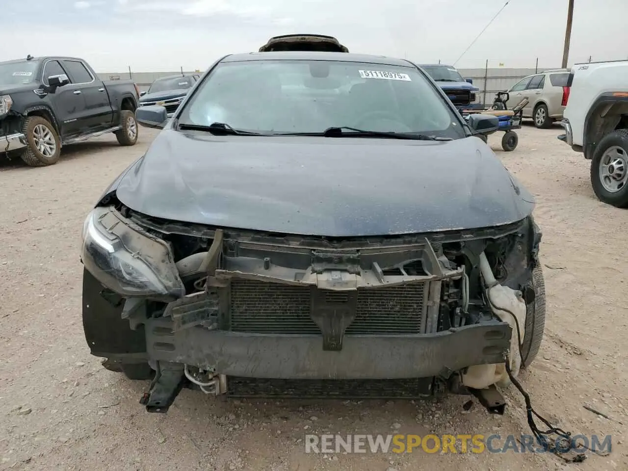 5 Photograph of a damaged car 1G1ZD5ST4LF090828 CHEVROLET MALIBU 2020