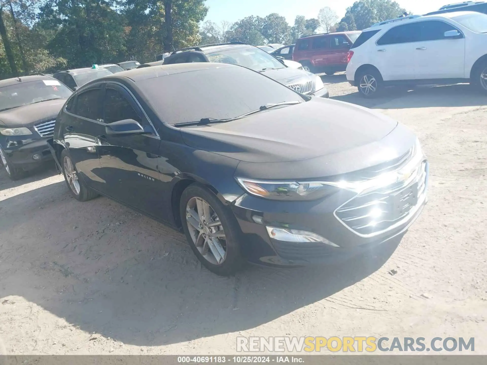 1 Photograph of a damaged car 1G1ZD5ST4LF094989 CHEVROLET MALIBU 2020