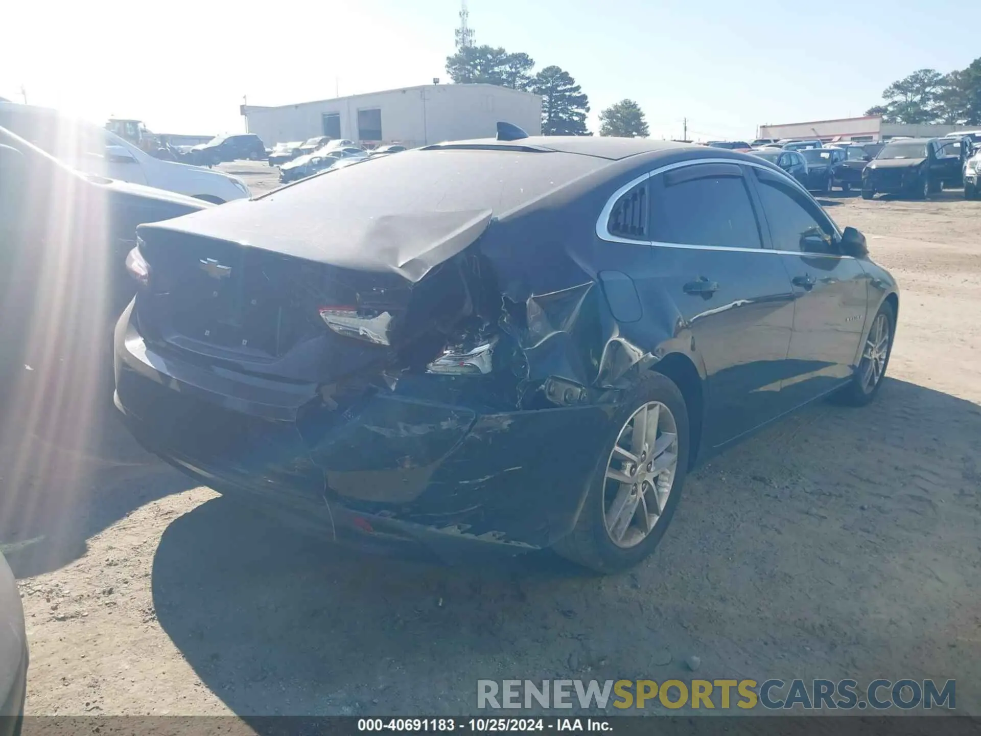 4 Photograph of a damaged car 1G1ZD5ST4LF094989 CHEVROLET MALIBU 2020