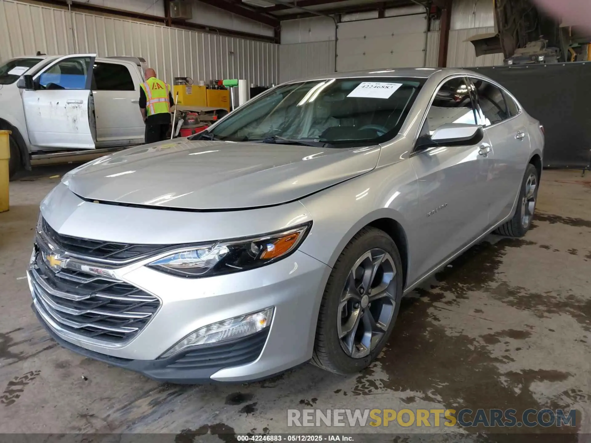 2 Photograph of a damaged car 1G1ZD5ST4LF101603 CHEVROLET MALIBU 2020