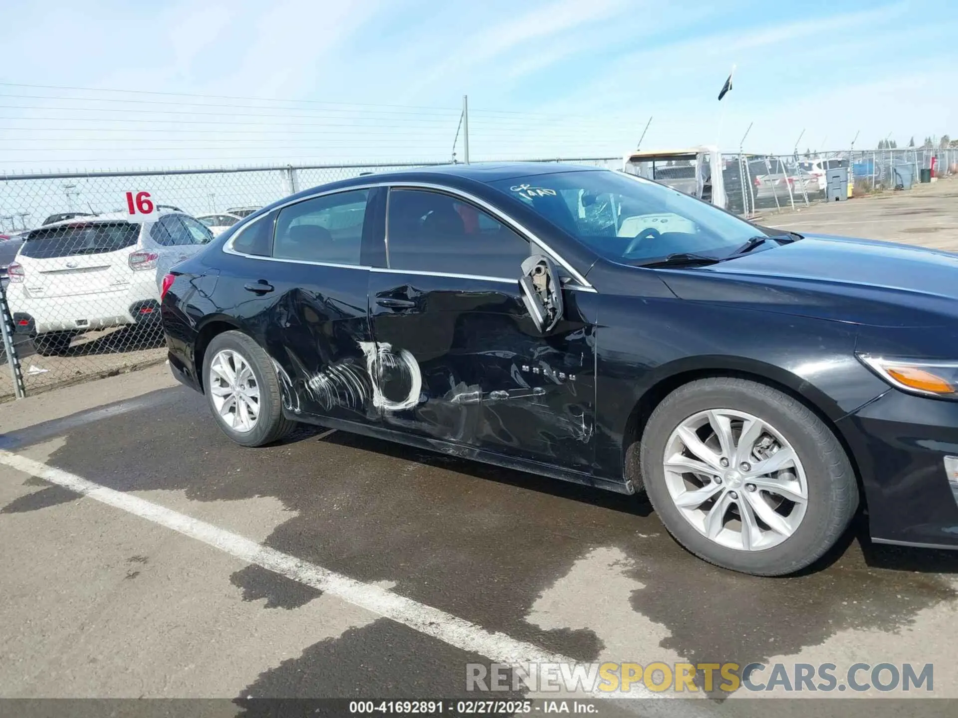 6 Photograph of a damaged car 1G1ZD5ST4LF101651 CHEVROLET MALIBU 2020