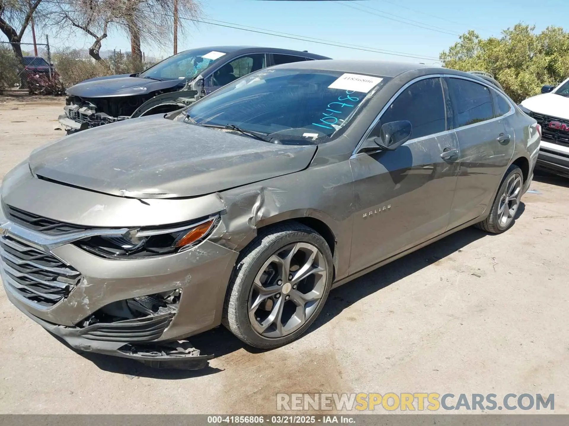 6 Photograph of a damaged car 1G1ZD5ST4LF104789 CHEVROLET MALIBU 2020