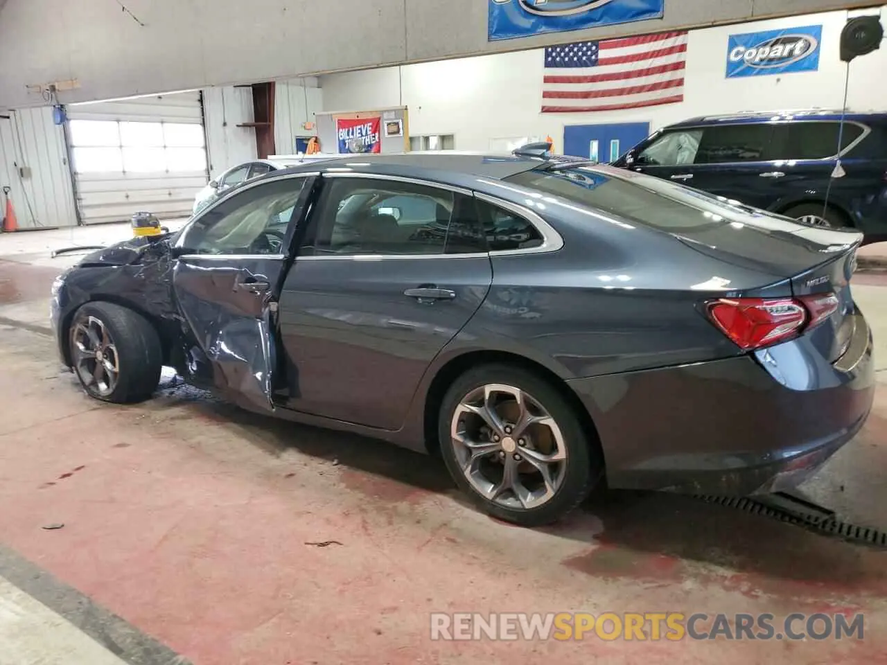 2 Photograph of a damaged car 1G1ZD5ST4LF111502 CHEVROLET MALIBU 2020