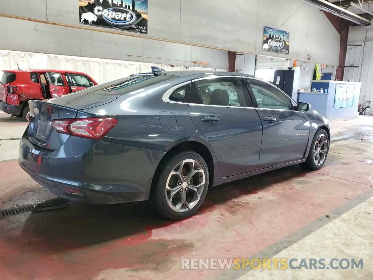 3 Photograph of a damaged car 1G1ZD5ST4LF111502 CHEVROLET MALIBU 2020