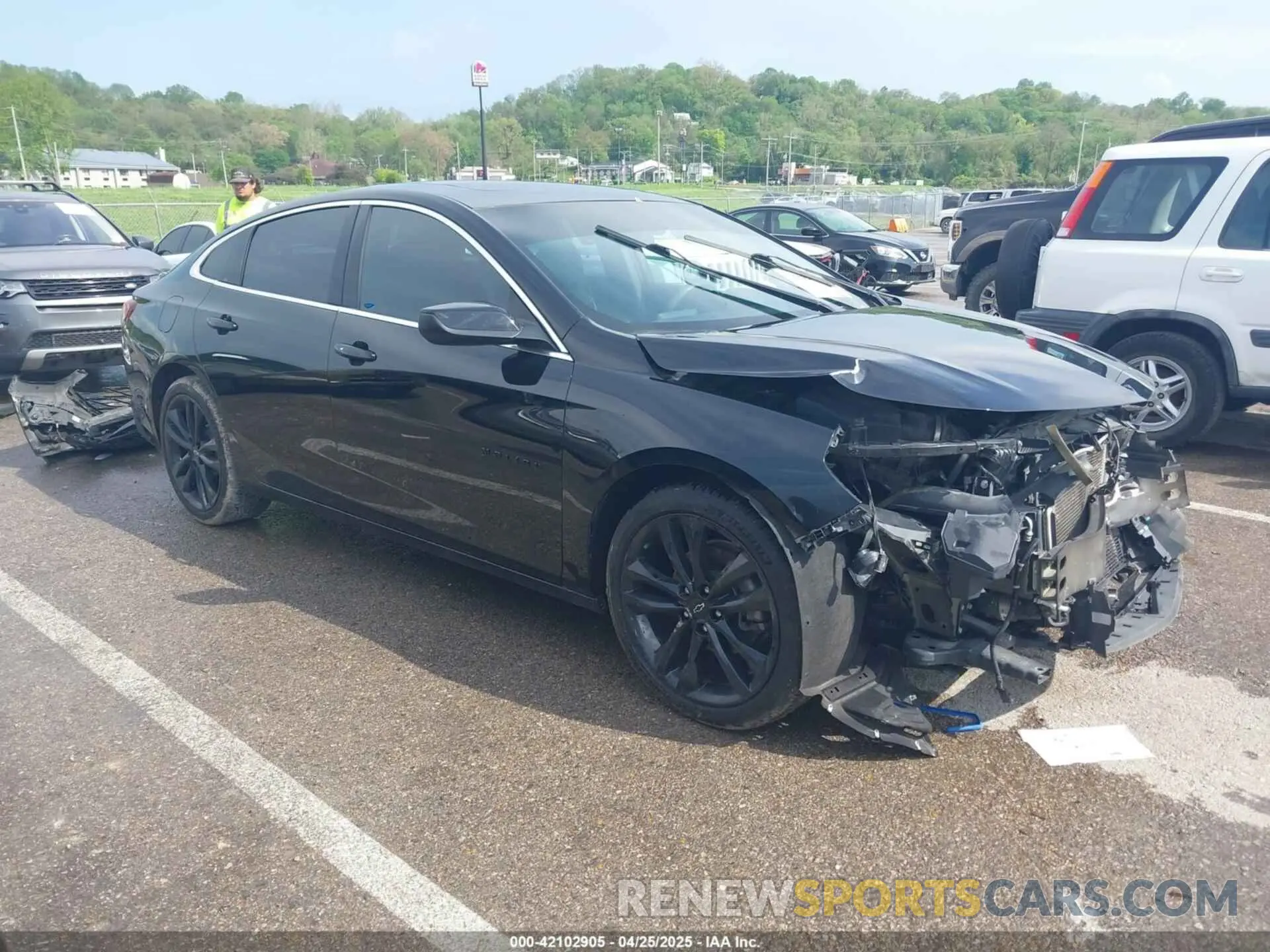 1 Photograph of a damaged car 1G1ZD5ST4LF135864 CHEVROLET MALIBU 2020