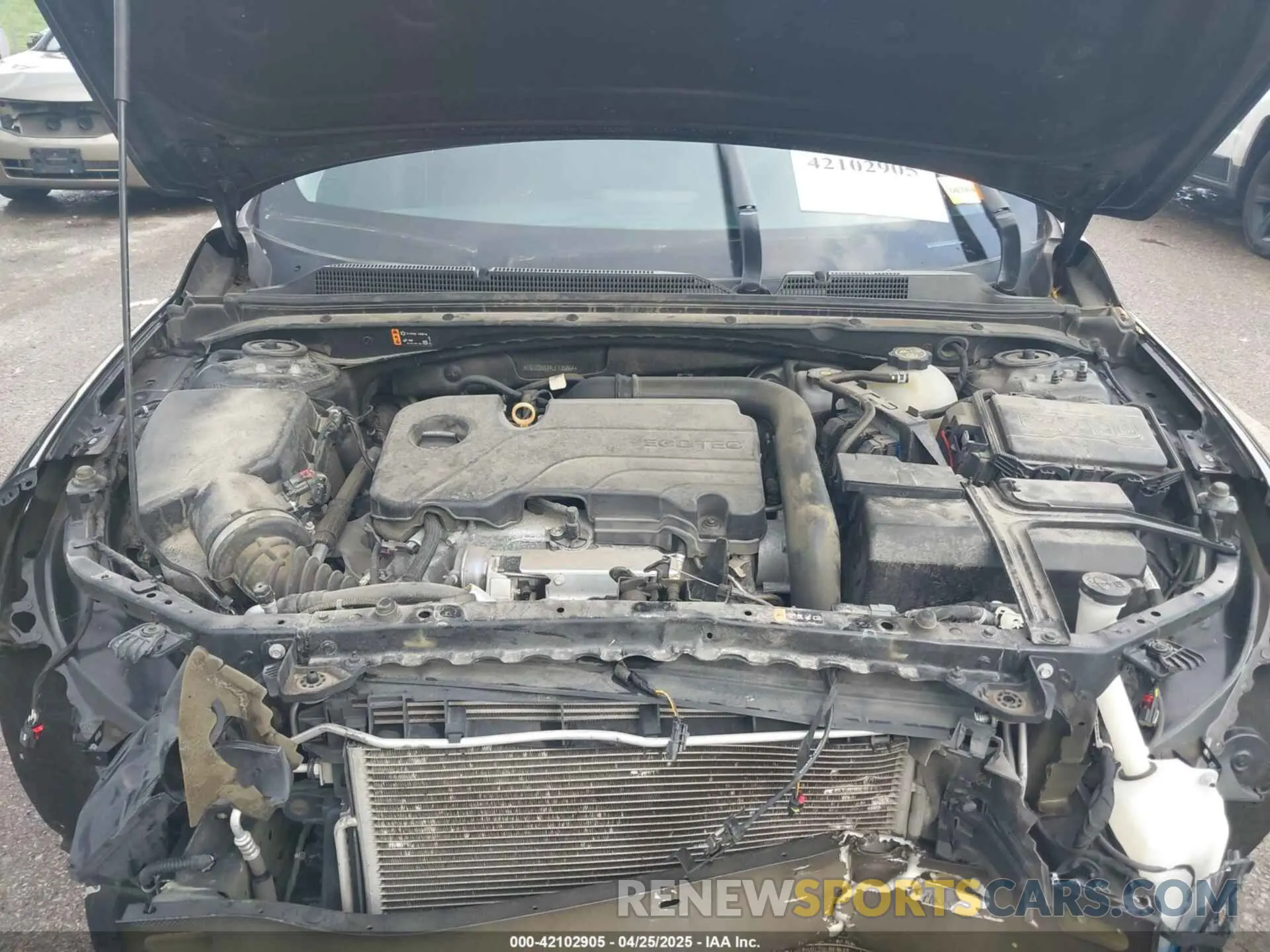 9 Photograph of a damaged car 1G1ZD5ST4LF135864 CHEVROLET MALIBU 2020