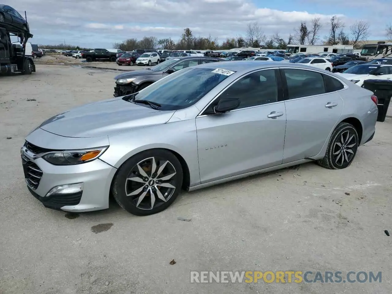 1 Photograph of a damaged car 1G1ZD5ST5LF034896 CHEVROLET MALIBU 2020