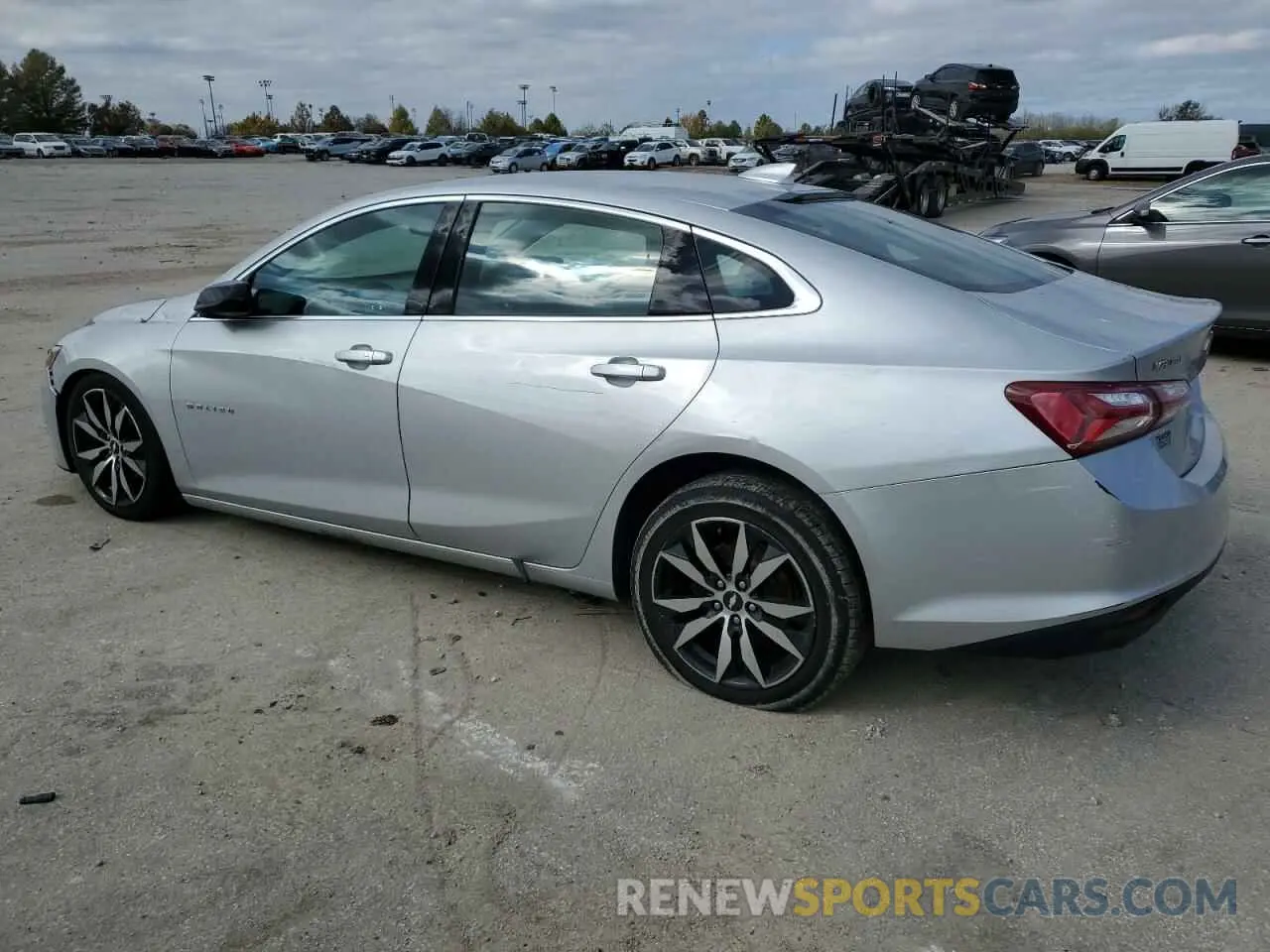 2 Photograph of a damaged car 1G1ZD5ST5LF034896 CHEVROLET MALIBU 2020