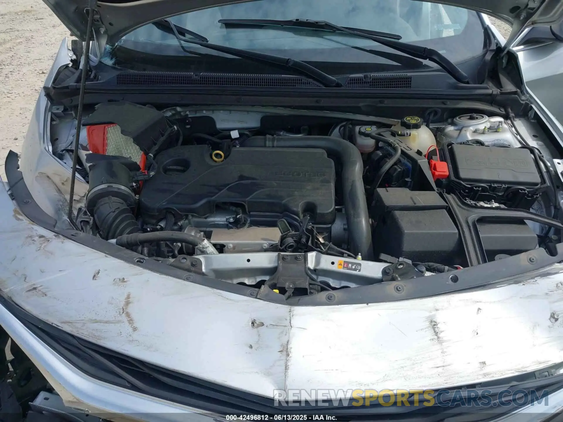 10 Photograph of a damaged car 1G1ZD5ST5LF041539 CHEVROLET MALIBU 2020