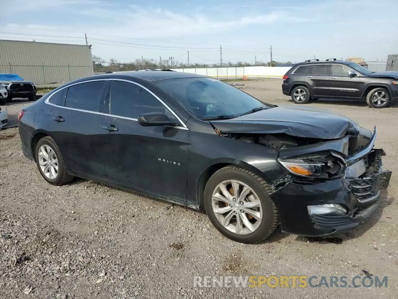 4 Фотография поврежденного автомобиля 1G1ZD5ST5LF056977 CHEVROLET MALIBU 2020