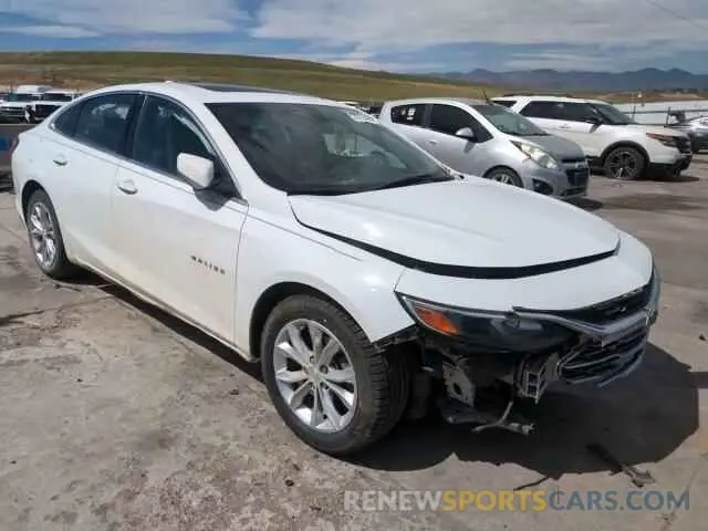 10 Photograph of a damaged car 1G1ZD5ST5LF105207 CHEVROLET MALIBU 2020