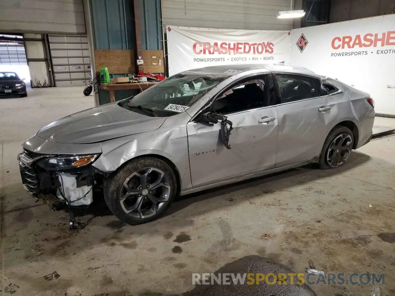 1 Фотография поврежденного автомобиля 1G1ZD5ST5LF106695 CHEVROLET MALIBU 2020