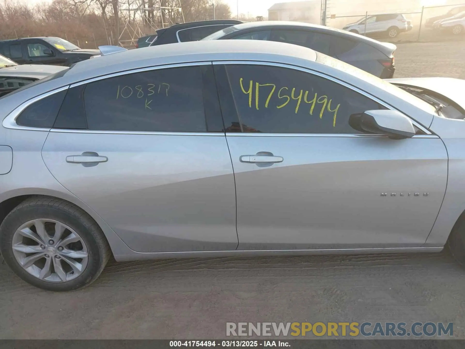 13 Photograph of a damaged car 1G1ZD5ST5LF108317 CHEVROLET MALIBU 2020