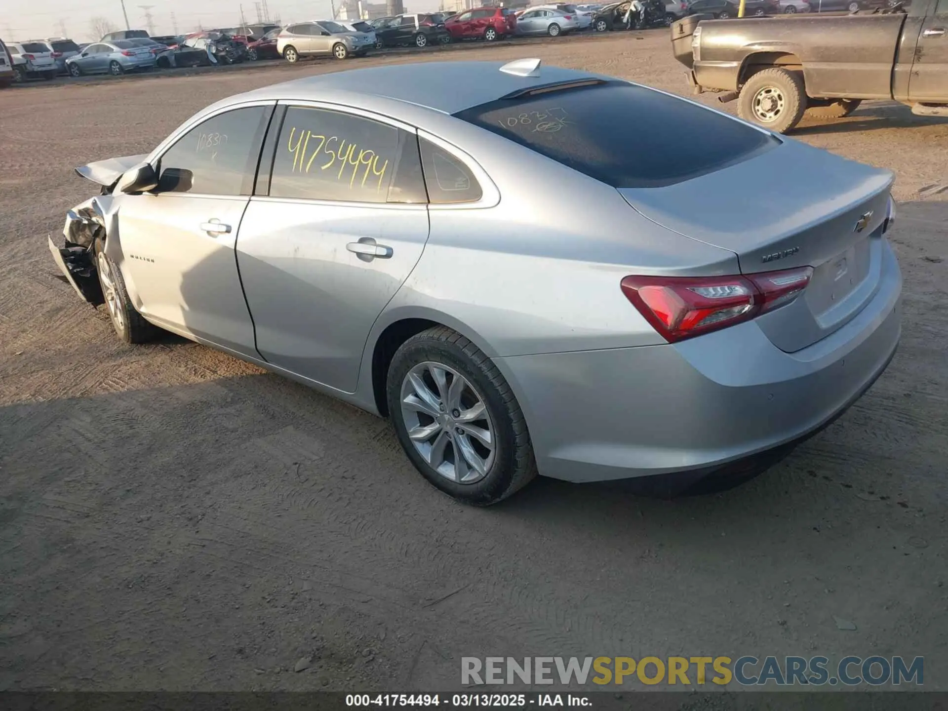 3 Photograph of a damaged car 1G1ZD5ST5LF108317 CHEVROLET MALIBU 2020