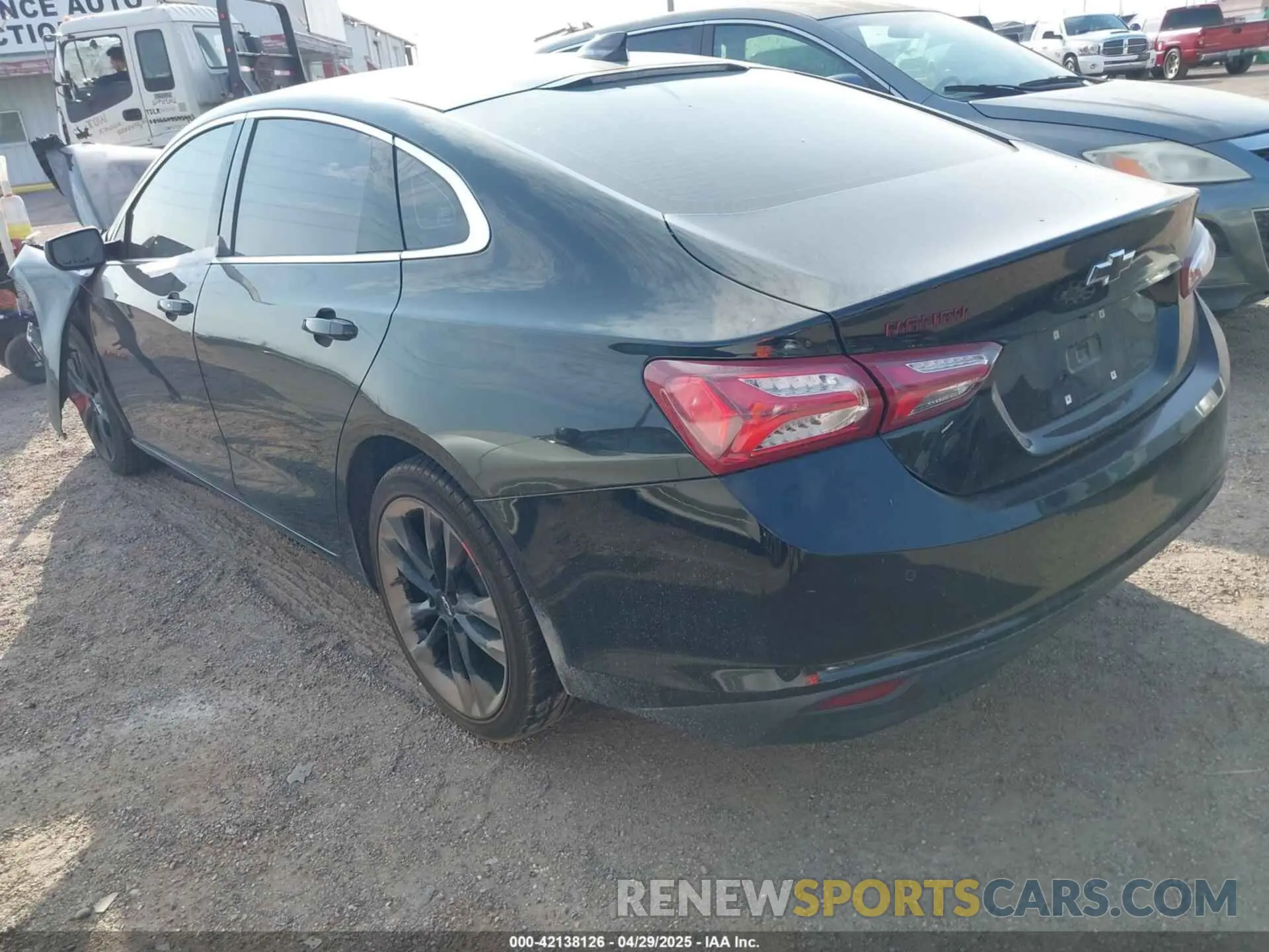 3 Фотография поврежденного автомобиля 1G1ZD5ST5LF153922 CHEVROLET MALIBU 2020