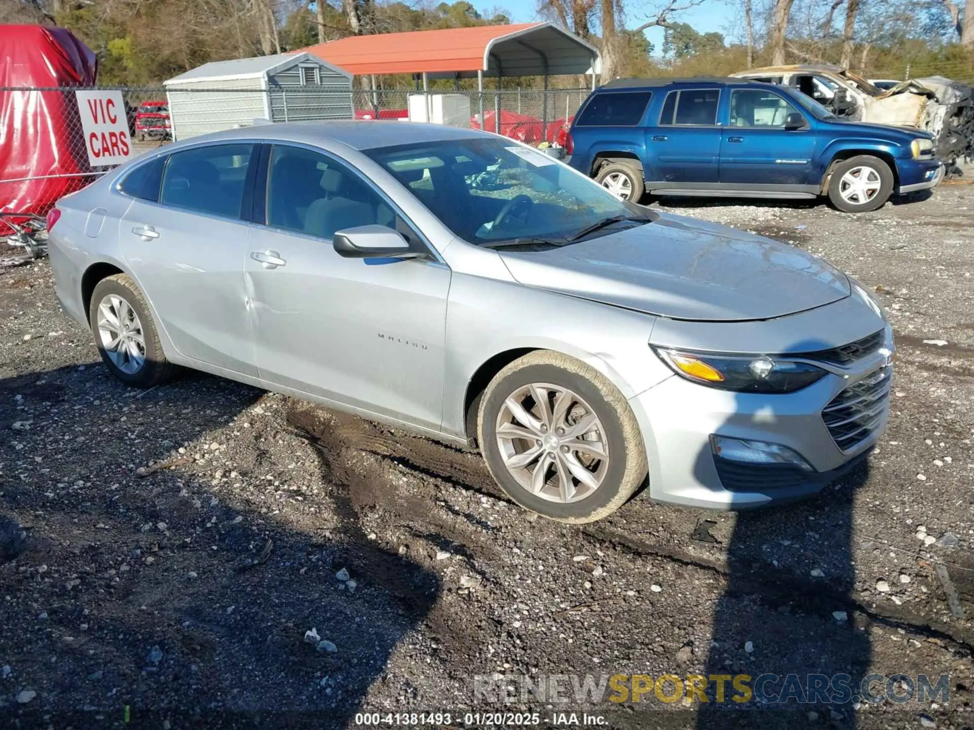 1 Photograph of a damaged car 1G1ZD5ST6LF011708 CHEVROLET MALIBU 2020
