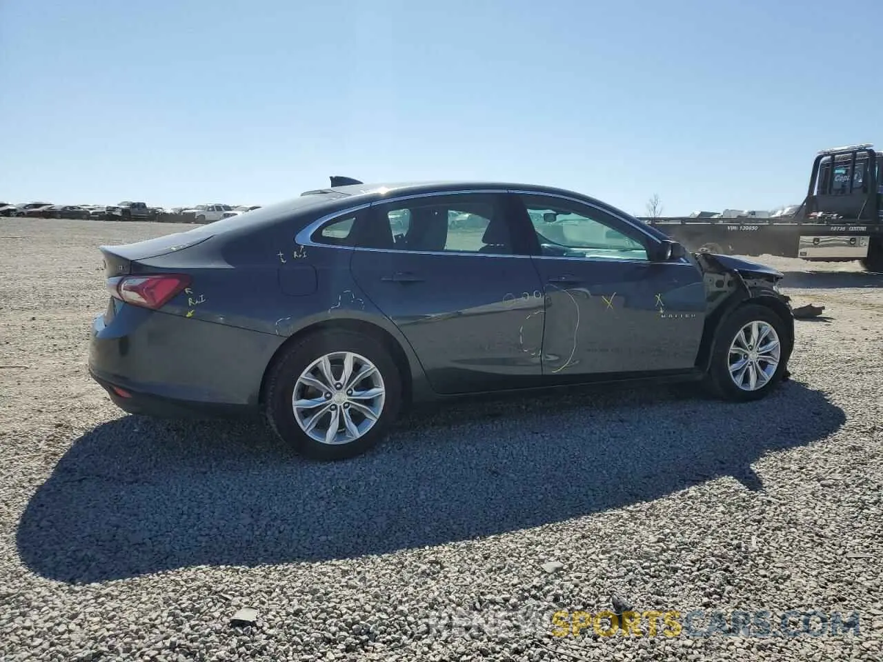 3 Photograph of a damaged car 1G1ZD5ST6LF028914 CHEVROLET MALIBU 2020