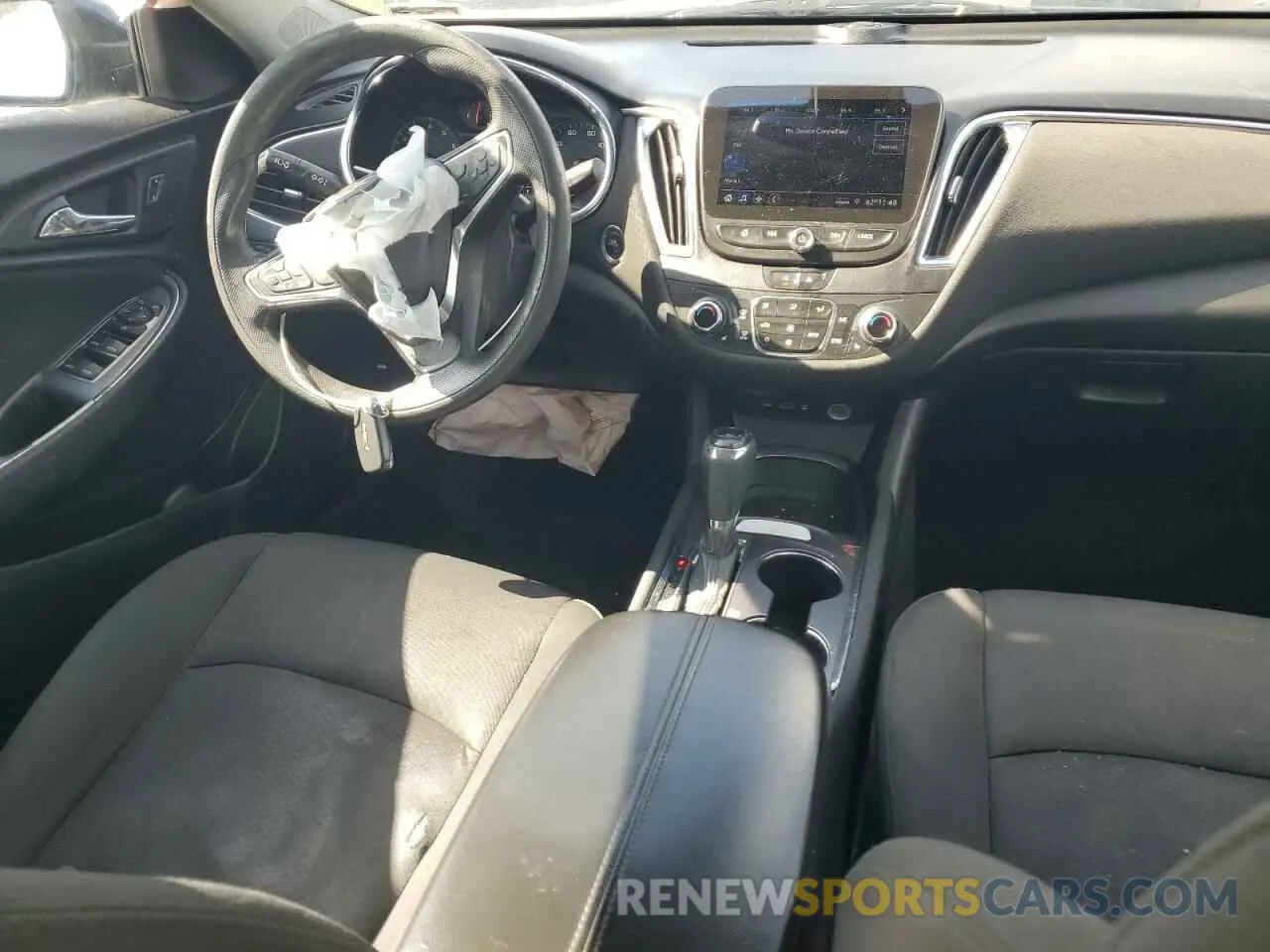 8 Фотография поврежденного автомобиля 1G1ZD5ST6LF031408 CHEVROLET MALIBU 2020
