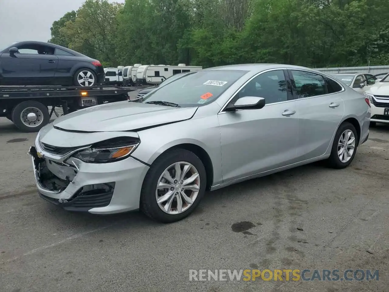 1 Photograph of a damaged car 1G1ZD5ST6LF057278 CHEVROLET MALIBU 2020