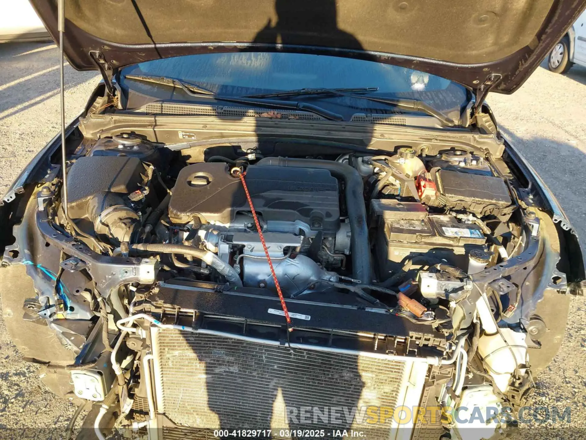 10 Фотография поврежденного автомобиля 1G1ZD5ST6LF092709 CHEVROLET MALIBU 2020