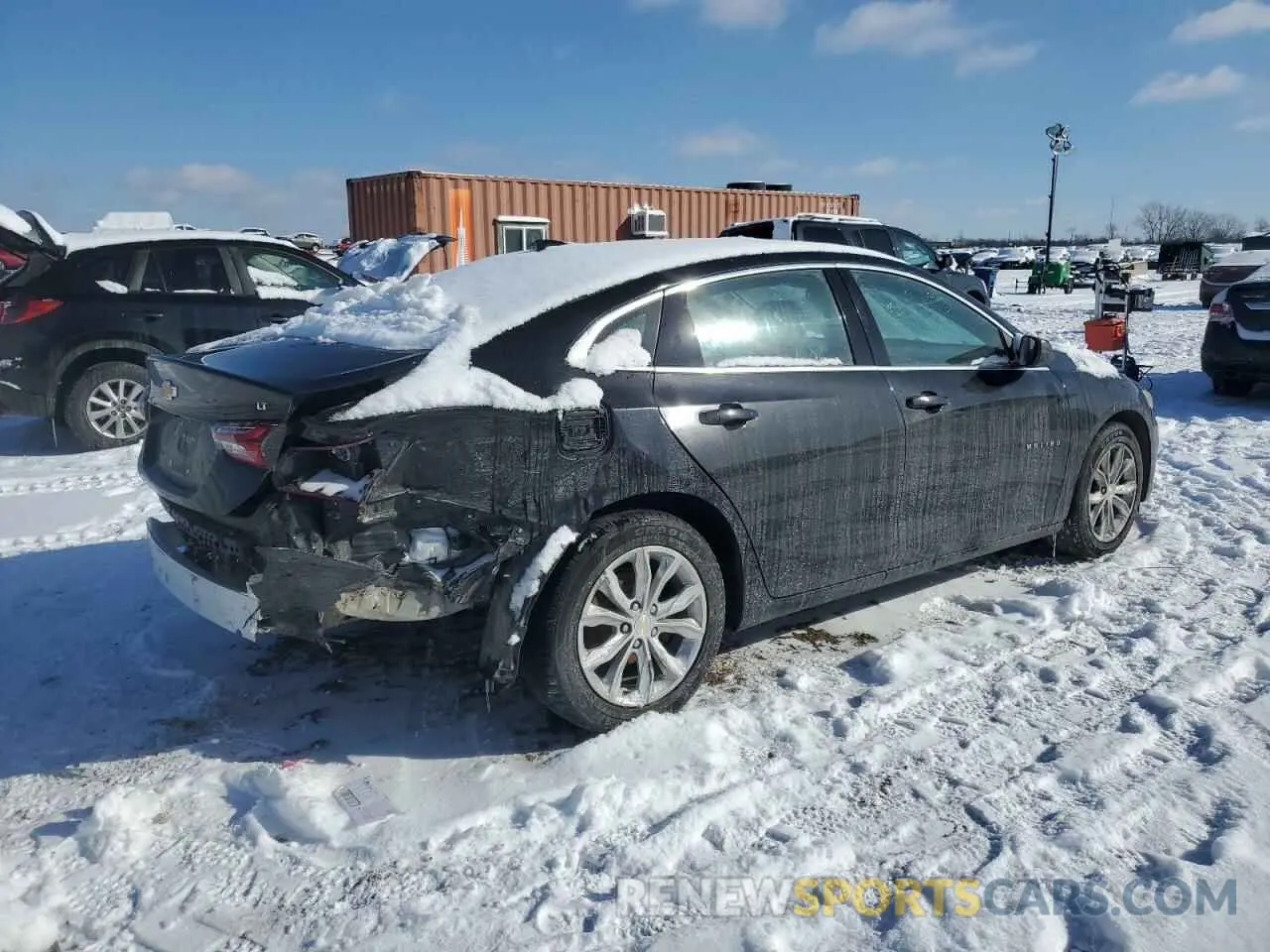 3 Photograph of a damaged car 1G1ZD5ST6LF112344 CHEVROLET MALIBU 2020
