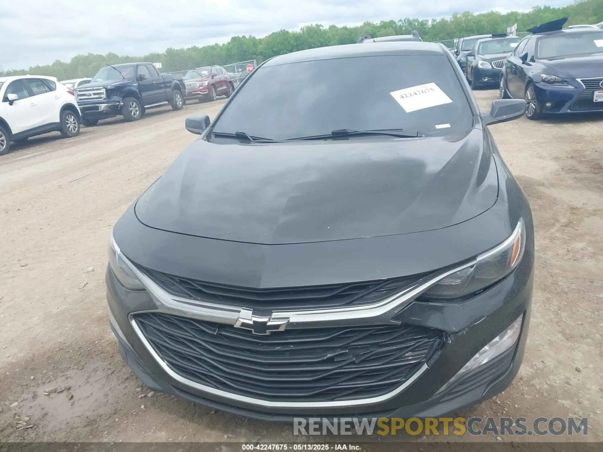 9 Photograph of a damaged car 1G1ZD5ST6LF149877 CHEVROLET MALIBU 2020
