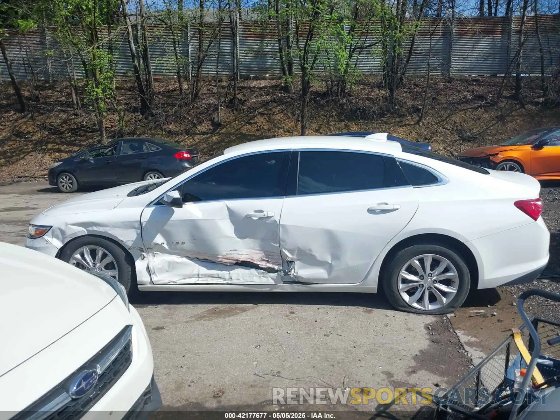 15 Фотография поврежденного автомобиля 1G1ZD5ST7LF006002 CHEVROLET MALIBU 2020
