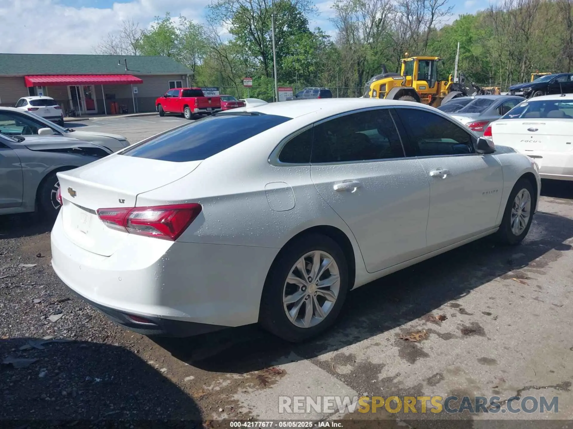 4 Фотография поврежденного автомобиля 1G1ZD5ST7LF006002 CHEVROLET MALIBU 2020