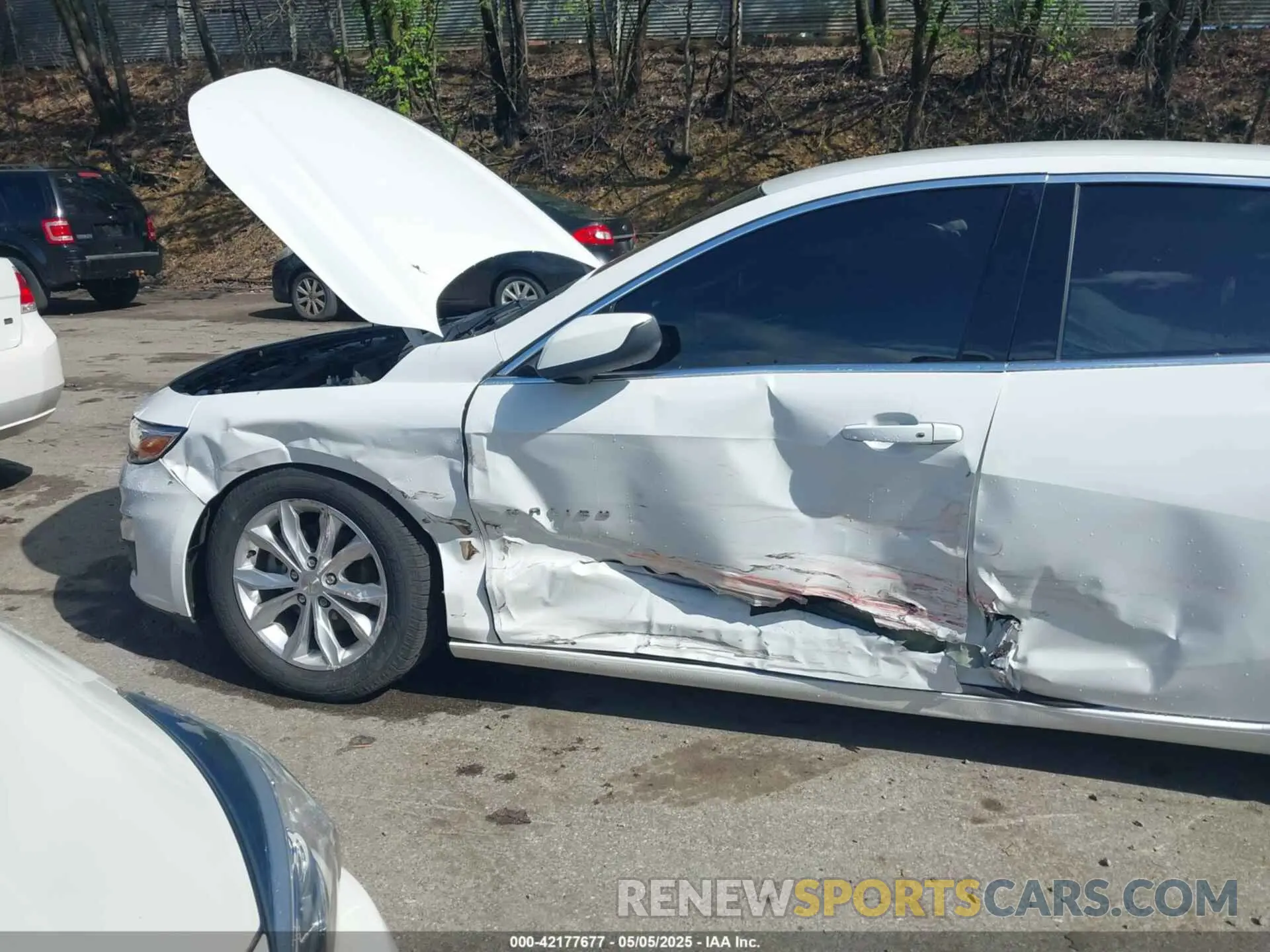 6 Фотография поврежденного автомобиля 1G1ZD5ST7LF006002 CHEVROLET MALIBU 2020