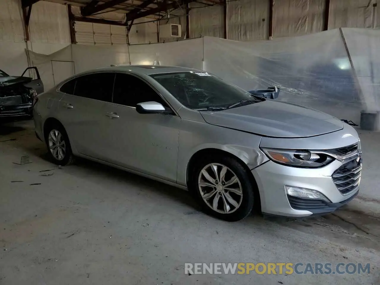 4 Photograph of a damaged car 1G1ZD5ST7LF009188 CHEVROLET MALIBU 2020