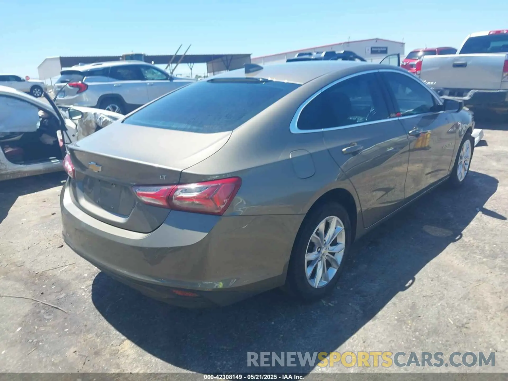 4 Фотография поврежденного автомобиля 1G1ZD5ST7LF010292 CHEVROLET MALIBU 2020