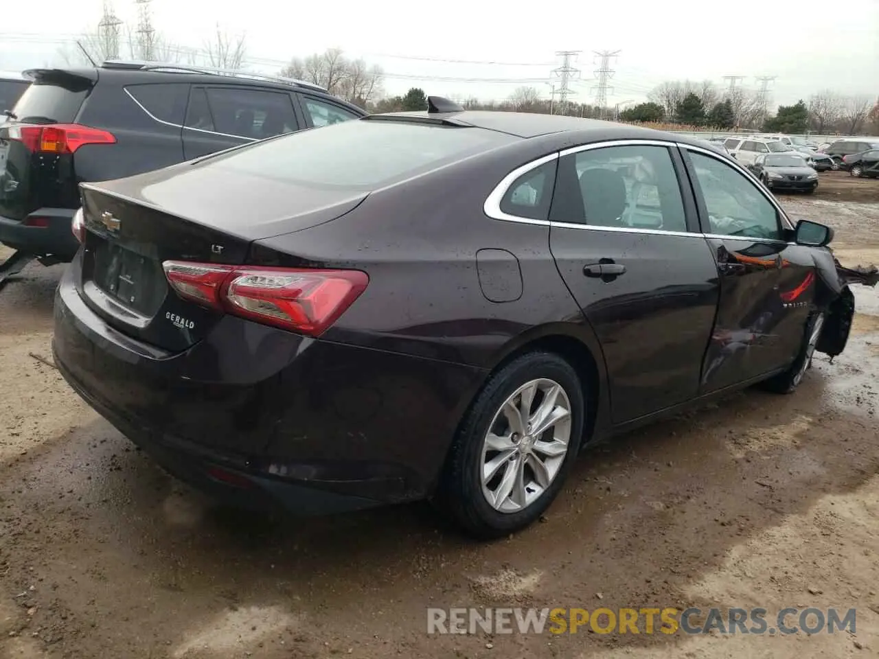 3 Photograph of a damaged car 1G1ZD5ST7LF018974 CHEVROLET MALIBU 2020