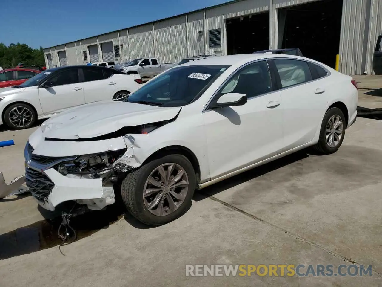 1 Photograph of a damaged car 1G1ZD5ST7LF059234 CHEVROLET MALIBU 2020